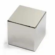N52 Block Super Strong Neodymium Rare Earth Magnet 1" inch.