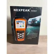 NEXPEAK NX501 Auto Code Reader- Diagnostic Scan Took OBDII Vehicle 1996 Plus NIB