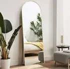 Gold Arched Full Body Mirror