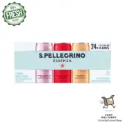 S.Pellegrino Essenza Flavored Mineral Water Variety Pack, 11.15 fl. oz., 24 pk.