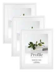 [Profile Australia] Australian Made Timber Photo Frame 16x20"/12x16" (3 Pack) in White