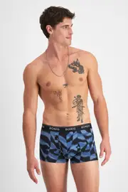 [Bonds] Bonds Men's Guyfront Trunk in Distorted Safari Size: Small S Distorted Safari