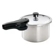 4 Qt. Aluminum Pressure Cooker | Presto Box Polished Quart Open In Null Usa Of