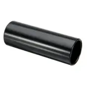 1pc Guitar Slide Black Stainless Steel Finger Knuck G7B32605