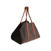 Mimosa 98 x 45cm Brown Canvas Log Carrier Tote