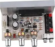DX-0408 Power Amplifier Board 2.0 Channel Thick Film Digital Audio Stereo Amplifier Board with Electroplated Silver Knob