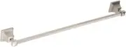 Atlas GRATB600-BRN Gratitude Towel Bar 24 Inch Single (c-c) Brushed Nickel