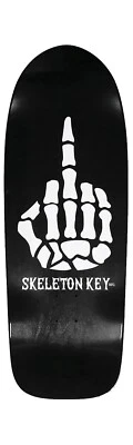 Skeleton Key Mfg With All Due Respect Old School Skateboard Deck