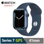 APPLE WATCH S7 GPS 41MM 原廠公司貨/鋁金屬錶殼 / 運動錶帶