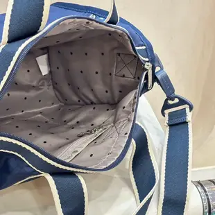 Lesportsac 深藍拼色 7384 小型旅行袋/手提包/斜背包 降落傘防水 限量
