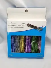Creatology Holographic Lacing Cordon 6 - 10 Yard Hanks Gimp Jelly Cord Craft