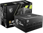 MSI MAG A650GL Gaming Power Supply - Full Modular - 80 Plus Gold Certified 650W - Compact Size - ATX PSU