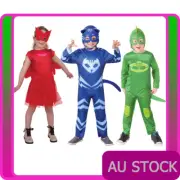 Licensed Boys Girls Kids PJ Masks Costume Owlette Catboy Gekko Superhero Child