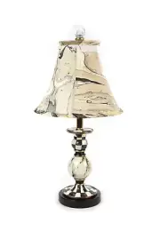 MACKENZIE CHILDS COURTLY PALAZZO CANDELSTICK LAMP NEW