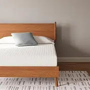 [Signature Design by Ashley] Queen Size Chime 10 Inch Medium Firm Memory Foam Mattress with Green Tea & Charcoal Gel for Pressure Relief