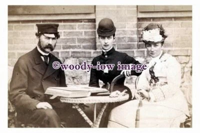 rp10974 - King Christian IX Queen Louise of Denmark , Princess Alexandra - print