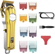 Surker Hair Clippers for Men Hair Trimmer for Men Cordless Beard Trimmers Hair Cutting Machine Professional Rechargeable