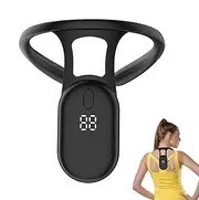 Posture Corrector Monitor - Rechargeable Smart Posture Monitor Corrector | Built-in Sensor Skin-Friendly Wearing Vibration Alert Reminder for Watching TV, Working