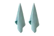 2PK Tommy Bahama 40.6x76cm Washed Pebble Bathroom Hand Face Towel Ice Blue Aqua
