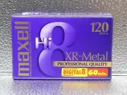 Maxell Hi8 XR-Metal Professional Quality 60 Min. Camcorders New Factory Sealed