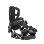 Flow Fuse Hybrid Men's Rear Entry Snowboard Bindings, Black, Medium MY25