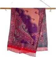 [Generic] Scarf 、 Tassel Women Winter Thick Warm Blanket Scarf Shawl Female Capes