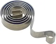 Xuanqingyi Store 2pcs Custom Stainless Steel Generator Brush Spring,spiral Coil 0.5X5X17mm