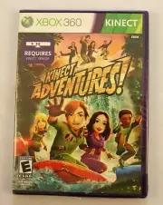 Kinect Adventures Microsoft Xbox 360 2010 Video Game