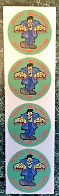 4 HALLOWEEN Wacky Whiffers Matte MAX SCENT Scratch & Sniff Stickers MONSTER JAM