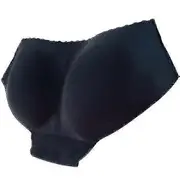 Women Seamless Bottom Buttocks Push Up Underwear-1 from Shantou Centure black M