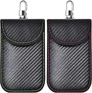 Faraday Key Fob Protector, Faraday Bags RFID Faraday Pouch Car Key Fob Signal Blocker Blocking Pouch (Medium-Faraday Bag)