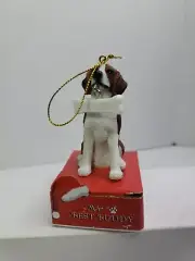 My Best Buddy Beagle With Bone Christmas Ornament Personalizable Bone