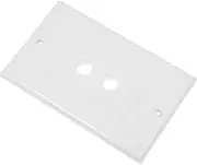 SOESFOUFU Audio Power Wall Plates Speaker Wire Wall Plate Banana Plug Coupler Home Theater Connector