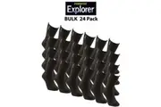 Mens Holeproof Explorer Socks Original Cotton Blend Terry Work 24 Pack S1130
