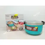 MINCO 米安可隔熱圓便當 圓形隔熱便當盒 14CM 1000ML