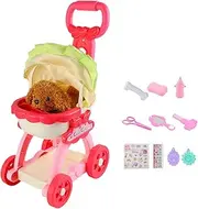 Pet Play Set, Pet Crate | Songs Plush Dog Carrier with Induction Sound - Educational & Simulation Games Fun Simulation Games Role Play