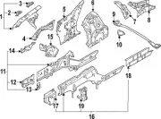 Genuine Nissan Connector Plate 751A6-6GP0A