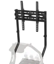 VIVO Single 32" to 50" TV Mount for STAND-RACE1B, VESA up to 400x400mm