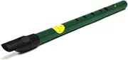 Feadog Brass D Tin Penny Irish Whistle In Green