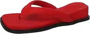[PCBVAKGKYT] Summer Wedges Heel Flip Flop Women Fashion Clip Toe Slippers Casual Comfort