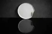 Oneida L1160000155 Luzerne LEK White 11" dia. Porcelain Plate - 1 DZ