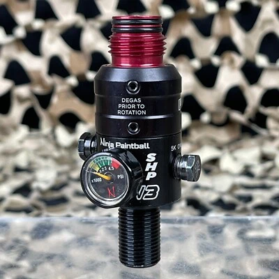 NEW Ninja Pro V3 SHP Tank Regulator - Aluminum - 3000 PSI - Black