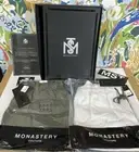 Monastery Couture MST Men's 2-PACK Gosh Swim Shorts (Green + White) OOS! Size 34