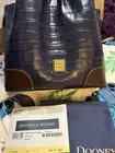 Dooney & Bourke Oakdale Brenna In Midnight Blue NWTS