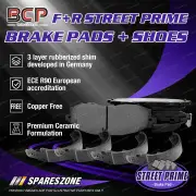 Front Ceramic Brake Pads + Rear Shoes Set for Mazda BT-50 B32 UP AWD 2011 - On
