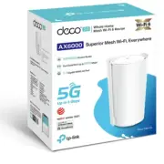 TP-Link Deco X80-5G 1-pack 5G AX6000 Whole Home Wi-Fi 6 Gateway Plug and Play