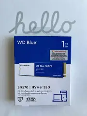 NEW!!! WDS100T3B0C WD BLUE SN570 NVME SSD 1 TB INTERNAL PCIe M.2 2280 3500 MB/S