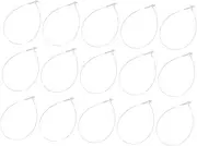 BUTIFULSIC 1900Pcs Durable Garment Tag Rope Fasteners for Securely Hanging Labels Tag String for Clothing Crafts and Decoration