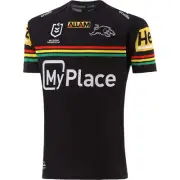 Penrith Panthers NRL 2025 O'Neills Mens Home Jersey | Black by Sporting House