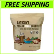 Bulk Anthony's 5 lb Organic Raw Cocoa Powder - Batch Tested & Verified Quality